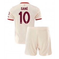 Echipament fotbal Bayern Munich Leroy Sane #10 Tricou Treilea 2024-25 pentru copii maneca scurta (+ Pantaloni scurti)